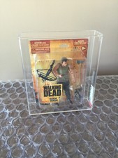 Mcfarlane Walking Dead Series 1 Daryl Dixon Action Figure RARE Small Card AFA8.5