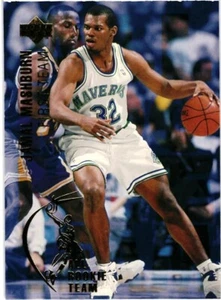1994-1995 UPPER DECK # 4 - JAMAL MASHBURN - DALLAS MAVERICKS - Picture 1 of 2