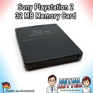 Tarjeta de memoria de 32 MB para Sony PS2 - Playstation 2 soporte de juego tarjeta de memoria Slim - Imagen 1 de 3