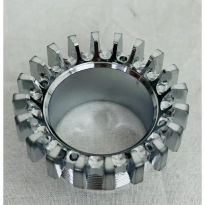 DUCATI SCRAMBLER 250 - 350 - 450 CC GHIERA TUBO SCARICO CROMATA Foto 1 de 4