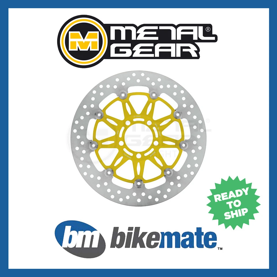 Rotor de disco de freno delantero izquierdo o derecho para Kawasaki ZR-7 S 2005 Foto 1 de 1