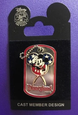 DLR CAST MEMBER Create-a-pin WE SALUTE YOU  LIMITED EDITION 500 PIN-FREE SHPG! - Image 1 of 4