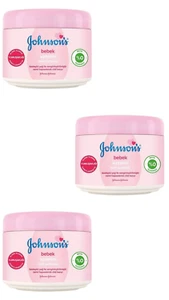 3 X Johnson's Baby Jelly Lightly Fragranced 100 ML 3.38oz كريم بيبي جونسون - Picture 1 of 3
