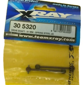 Xray 30 5320  Spring Steel Drive shaft 51mm T1 EVO 2 Vintage RC Parts XRA305320 - Picture 1 of 3