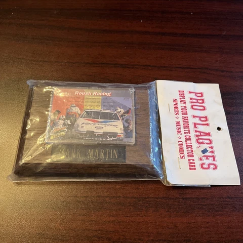 Roush Racing NASCAR Mark Martin Pro Plaque Brand New 6x4.5” Cover