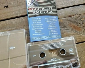 God Bless America Twin Towers Benefit Fund 9/11 Audio Cassette Tape - Picture 1 of 2