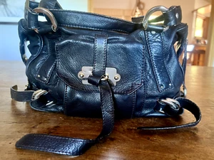 LUELLA Black Leather Bag - Picture 1 of 7