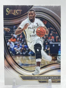 Tarjeta de novato Panini Chronicles Select 2021 Raiquan Gray RC #300 Florida State - Imagen 1 de 2