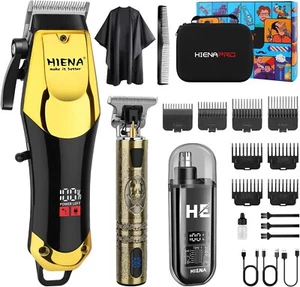 Professional Hair Clippers & Cordless Barber Clippers for Men, Rechargeable Trim - Picture 1 of 6