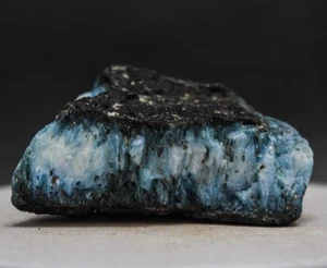 161 gr Neuentdeckung Sumatra Dumortierit grob blau Mineral - Bild 1 von 8
