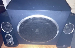 Logitech Z523 2.1 Speaker System 40W RMS w/ Subwoofer Tested Powerful Sound - Picture 1 of 5