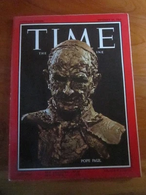 MAGAZINE TIME THE WEEKLY NEWS MAGAZINE AUSTRALIAN EDITION SEPTEMBER 1965  ***** - Image 1 of 2