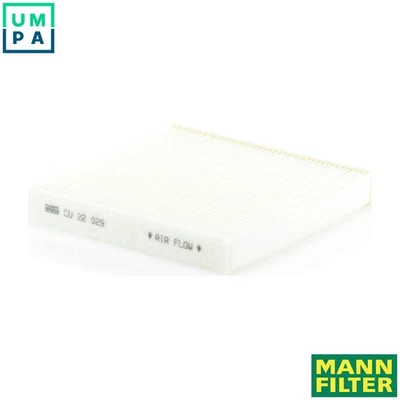 FILTER CABIN AIR CU 22 029 FOR IVECO CITY/Bus/DAILY/S F1CGL411B/F1CFL411F 3.0L - Image 1 of 4