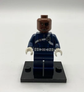 Marvel Superheroes Lego Minifigure ~ Nick Fury - Picture 1 of 4