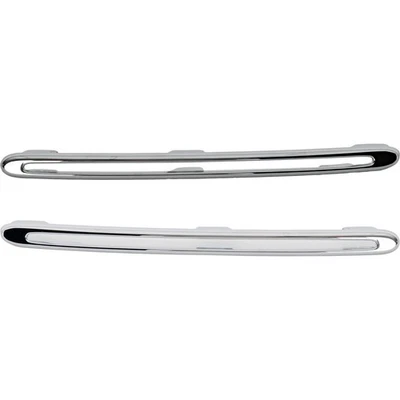 Juego de 2 almohadillas de paso moldeadas para molduras de barra frontal de parachoques conductor y pasajero Foto 1 de 4