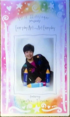 EVERYDAY ART ~ ART EVERYDAY - Effie Glitzfinger - Featuring Kristen Powers - VHS - Image 1 of 3