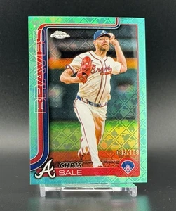 Venta Chris - 2025 Topps cromo #182 edición Aqua Logofractor/199 Atlanta Braves - Imagen 1 de 2