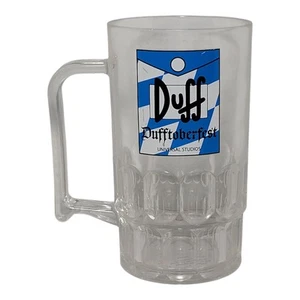 The Simpsons Dufftoberfest Plastic Mug Universial Studios - Picture 1 of 10