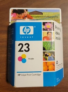 HP C1823D Tri-color Ink Cartridge - New in Original Packaging - Zdjęcie 1 z 5