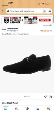 Zapatos informales Steven Madden para hombre blancos sin cordones talla 10 de EE. UU. Foto 1 de 4