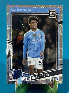 Oscar Bobb 2023-24 Donruss Optic Rated Rookie #178 Velocity Manchester City - Picture 1 of 2