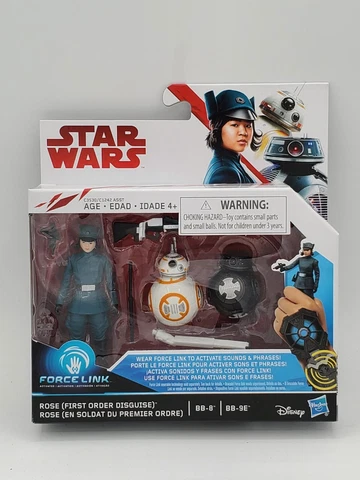 Star Wars Rose First Order Disguise BB-8 BB-9E 2018 Force Link Last Jedi 3-Pack Cover