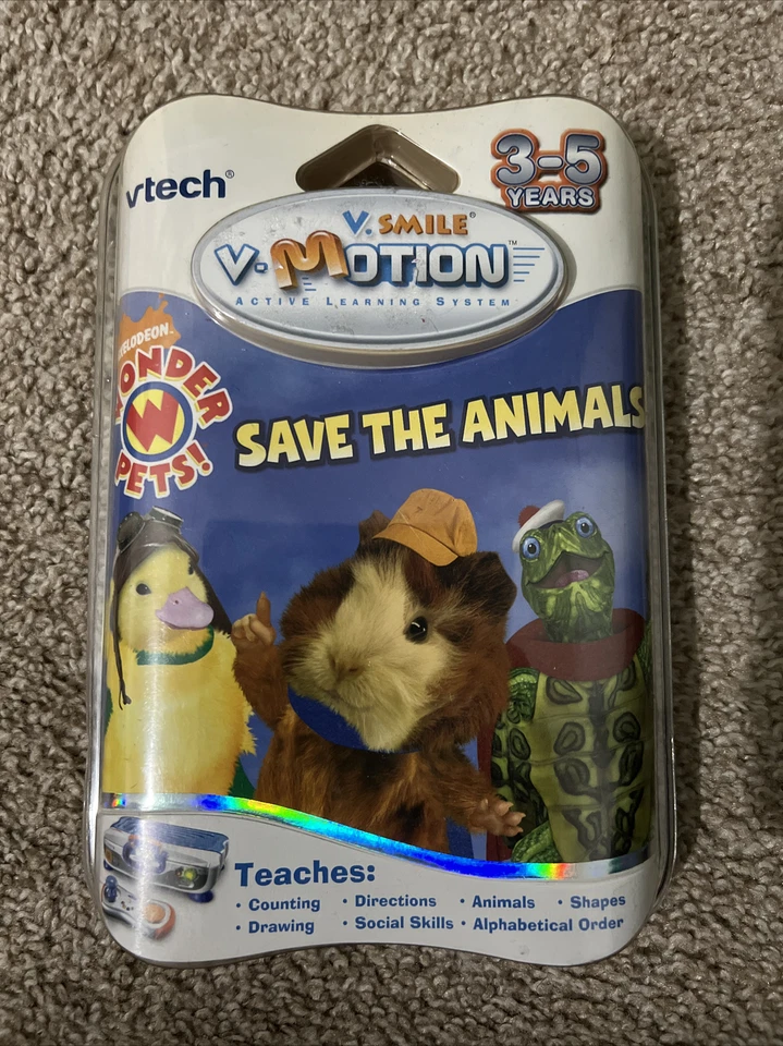 VTech V Smile V Motion Nickelodeon Wonder Pets Save The Animals  - Image 1 of 1