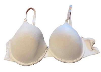 No Boundaries 40C BEIGE Lightly Lined Underwire T-Shirt Bra - Image 1 of 4