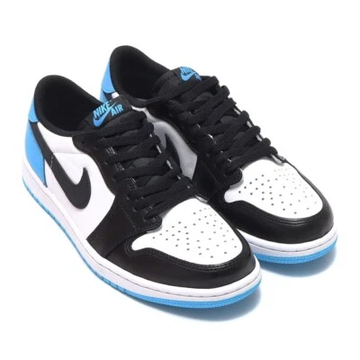Nike Air Jordan 1 Low OG "Negro y Azul Polvo Oscuro" CZ0790-104 Nuevo [US 6-14] Foto 1 de 4