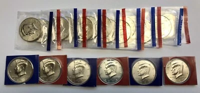 2000 - 2009 P&D BU Unc Mint Set Kennedy Half Dollar 20 Halves Dollars Free Ship - Image 1 of 4