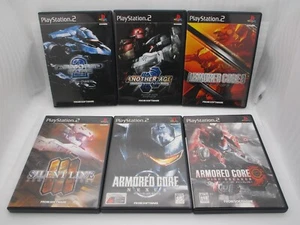 PS2 ARMORED CORE 2, 2 Another Age, 3, 3 Silent Line, NEXUS, NINE BREAKER 6Games - Picture 1 of 15