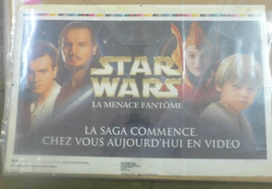 Star Wars Phantom Menace Original Pre-production Poster Artwork French - Picture 1 of 1