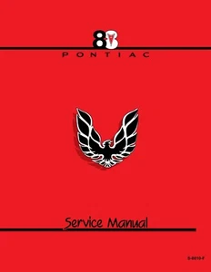 1988 Pontiac Firebird Chassis & Body Service Manual - Picture 1 of 6