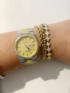 OMEGA Seamaster - Oyster Quartz Fighter - Bicolor - Bild 1 von 5