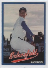 1991 Cal League Bakersfield Dodgers Mark Mimbs #12