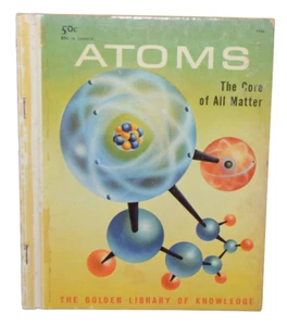 Vtg The Golden Library of Knowledge Book Atoms The Core of All Matter Jerry Corn - Bild 1 von 5