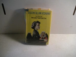 Silence In Court von Patricia Wentworth C.1947 Diese Ausgabe. Rest im November 1950 - Bild 1 von 8