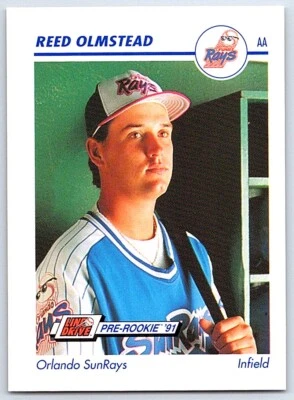 1991 Line Drive AA Reed Olmstead Orlando Sun Rays #490 - Image 1 of 2