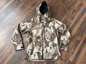 NEW Mountain Hardwear Mens Firefall Jacket Badlands Snowdrifts Camo Print SZ LG - Picture 1 of 2