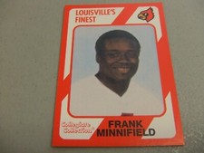 1989 Collegiate Collection #119 Frank Minnifield -Louisville Cardinals Football-
