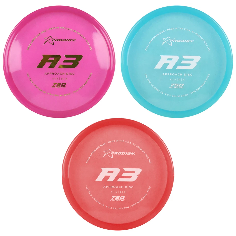 Prodigy Disc Golf 750 A3 Putt and Approach 4/4/0/3 - Choose Exact Disc - Image 1 of 1