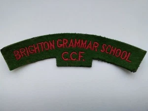 TÍTULO DE HOMBRO DE CADETE FUERZA DE ESCUELA PRIMARIA BRIGHTON COMBINADO. - Imagen 1 de 1