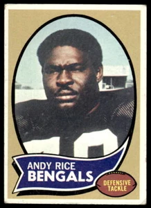 1970 Topps #42 Andy Rice RC Cincinnati Bengals - Foto 1 di 2
