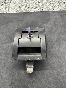 USED Baggage Door Lock Set RV Camper Motorhome Paddle Compartment Slam Latch - Bild 1 von 5