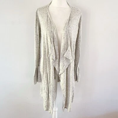 Cárdigan Anthropologie Moth Mujer Lana Cachemira Manga Campana Pequeño Caprichoso Preppy Foto 1 de 4