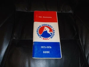 1975 1976 AHL AMERICAN HOCKEY LEAGUE GUIDE 122 PAGES - Picture 1 of 2