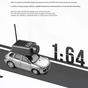 Mini FPV RC 1/64 Racing Car HD Camera 2.4G APP Control On-Road Cars remote car - Picture 1 of 25