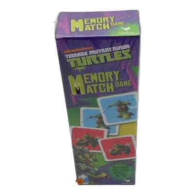 Cardinal Nickelodeon Teenage Mutant Ninga Turtles Memory Match Game 2013 Release - Image 1 of 4