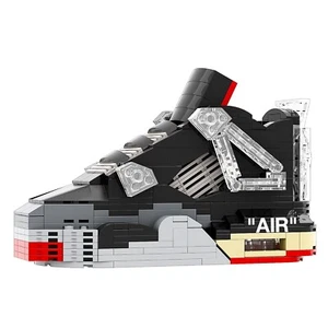 Air Jordan 4 “OW Bred” Sneakerhead 3D Juguetes de Construcción | Sneakerhead debe tener regalo - Imagen 1 de 9