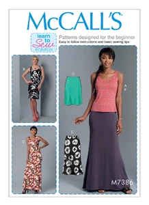 McCalls M7386 Sewing Pattern Uncut Factory Folded Womens Size XSM-MED - Picture 1 of 12